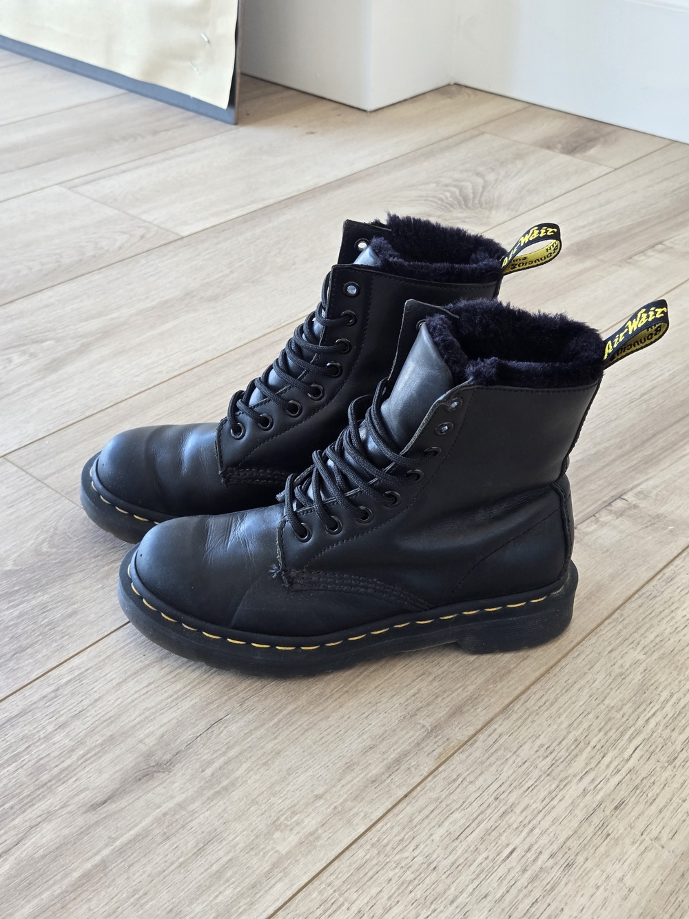 Dr Martens - All Black Serena Boots - Size 36 | UK 3 | US 5 L